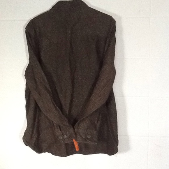 Freedom Foundry Brown Fleck Flannel Shirt XL - Picture 3 of 7